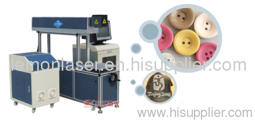 Button CO2 Laser Equipment (button Laser Marking Machine)