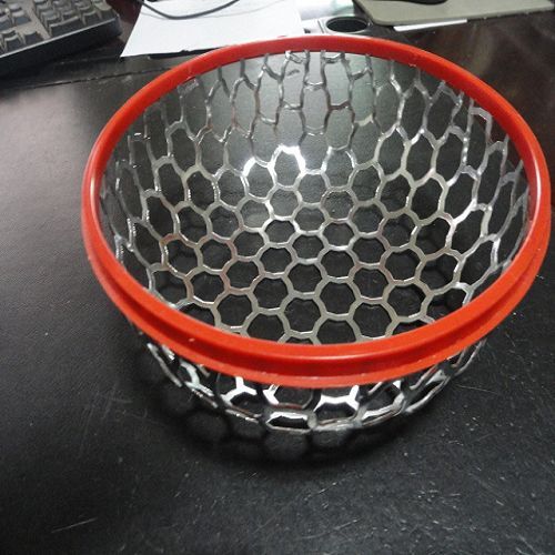 (PVC Rim & Vehetable/Fruit usage ) Wire Mesh basket /Storage/Grocery Basket