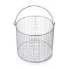 Stainless steel round industrial wire mesh basket