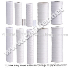 PP Sediment String Wound Filter Cartridge