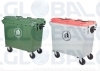 Industrial Wheelie Bin 4 Wheeled 660L