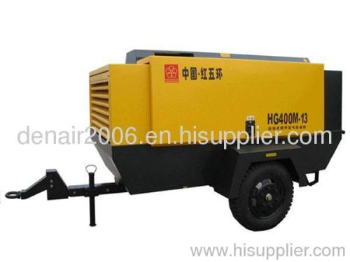Diesel Portable Screw Air Compressor 110KW