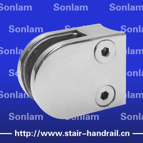 handrail glass clamp