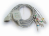 Fukuda one-piece EKG cable with leads