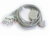 HP one-piece EKG cable with leads