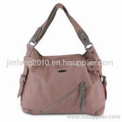 Women's Leather Handbag, Customized Materials/Designs/Sizes/Colors Accepted H-0081