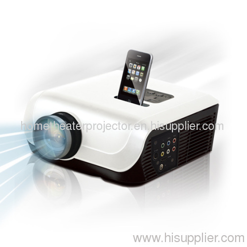 Wholesale - LED Mini Ipod projector , 2000 lumens