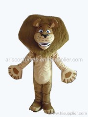 king lion mascot costume animal mascot