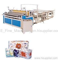 Embossing Rewinding and Perforating Toilet Paper Machine