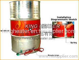 silicone side drum barrel bucket heaters