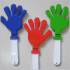 Hand shaped noise maker