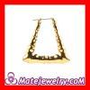 50×40mm Gold Basketball Wives Bamboo Door Knocker Earrings Wholesale