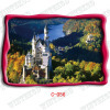 3d castle picture postcards