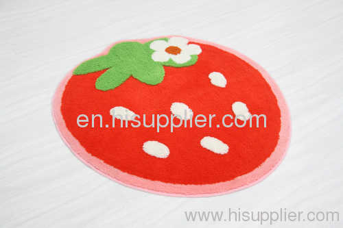 Strawberry acrylic mat