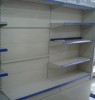 Hang back supermarket shelf