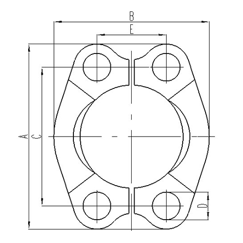 SAE SPLIT FLANGE CLAMPS 6000PSI