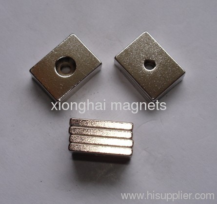 Neodymium Block Magnets with Nickel plating Block 12X6X4-D3mm Rare Earth N35-N52,M,H,SH,UH,EH,AH