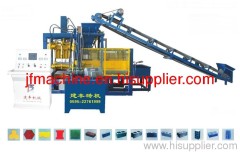 JF4-15 brick shaping machine hollow block solid brick