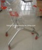 Zinc Plated Supermarket Shopping trolley