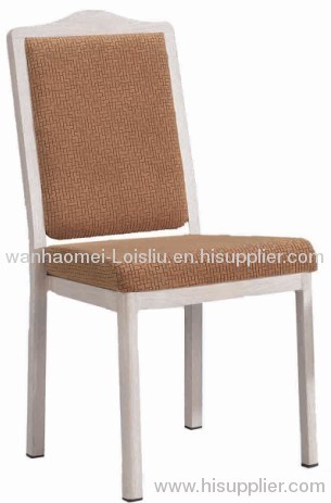 wood imtation aluminum banquet chair