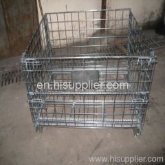 (Foldable )Wire Mesh Container/Tote box /Foldable Wire Mesh Basket