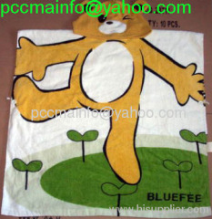 Sell Compressed 100% Cotton Kids Hooded Towel for Promotional Gifts