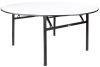 Folding banquet table