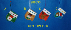 gloves of Christmas Hanging Ornament