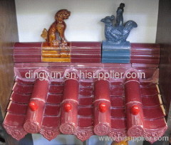 Chinese style roof tiles