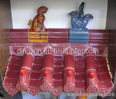 Chinese style roof tiles