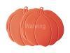 silicone pot holder in pumpkin shape