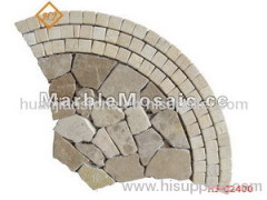 marble mosaic Tiles for paving stone -cheap