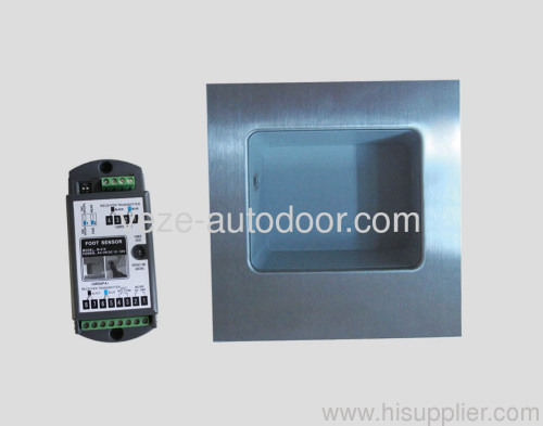 Foot sensor switch for automatic doors