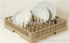 64-compartment plate&tray rack