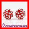 Wholesale 12mm handmade Style Plastic Beads with Crystal
