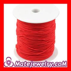 1mm Red Elastic Nylon String Basketball Wives Accesories For Bracelets