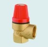 Safety relief valves for heating and hot water systems
