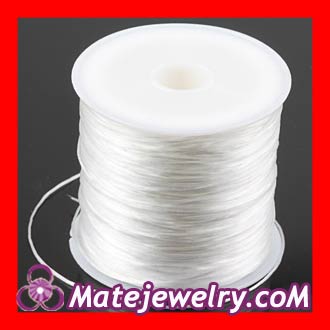 0.3mm White Elastic String Basketball Wives Accesories For Bracelets