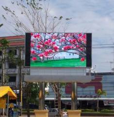 P16 advertising led display on roof