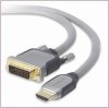 HDMI Adapter to DVI Cable with International Trade Standard and Up to 10.2Gbps Transfer Speed