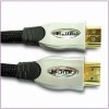19-pin HDMI Male to Male Cable with Up to 10.2Gbps Transmission Speed and 24k Gold-plated Connector
