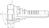 Metric Female 74°Cone Seat Seal