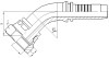 45° Metric Female Flat Seal