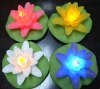 Holiday Floating & Flashing Lotus Flower Decoration