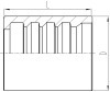 Skive Ferrule for SAE 100R2A/EN 853 2ST Hose