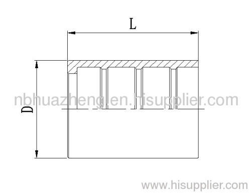 NO-skive Ferrule for SAE 100R7 Hose