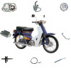 honda c50/70/90 motorcycle parts