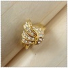 18k gold plated ring 1321059