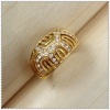 18k gold plated ring 1321145
