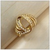 18k gold plated ring 1321156